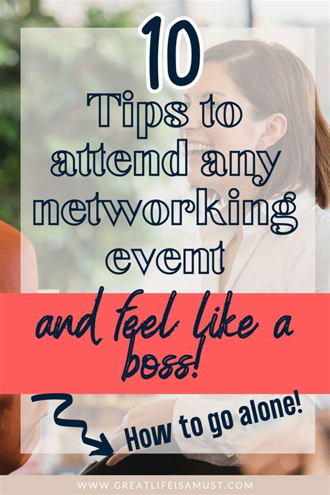 10 Tips For Attending Networking Events Alone Networking Event