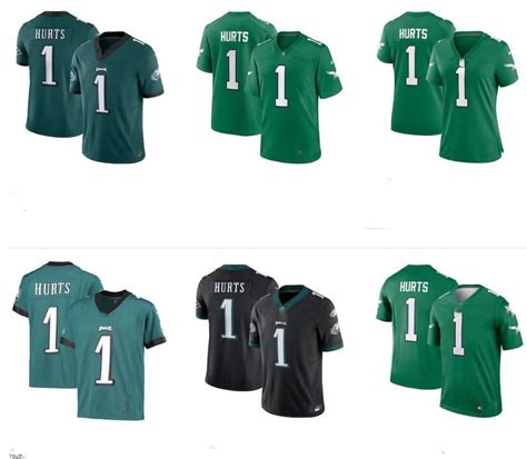 Dropshipping Philadelphia Wholesale Eagles Jalen Hurts Mens Nke Green