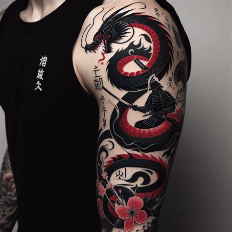 Black Red Dragon Tattoo: Unveiling the Mystical Symbolism and Unique ...