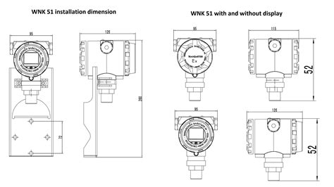 Explosion Proof 4 20mA Hart Industrial High Temperature Pressure