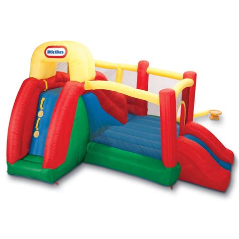 Little Tikes 124 X 108 Bounce House With Slide And Air Blower