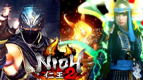 Nioh 2 Nioh Gaiden 2 el Ren Hayabusades DLC GUÍA EXPLICADA 100