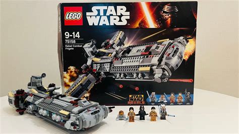 Lego Star Wars 75158 Rebel Combat Frigate Set Review Youtube