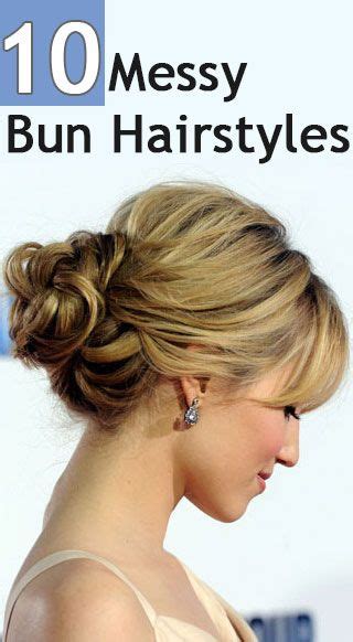 23 Stunningly Easy Diy Messy Buns Hair Styles Hair Updos Easy Updo