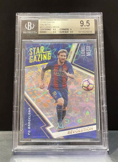 未使用に近いLionel Messi 2017 Panini Revolution Star Gazing Galactic