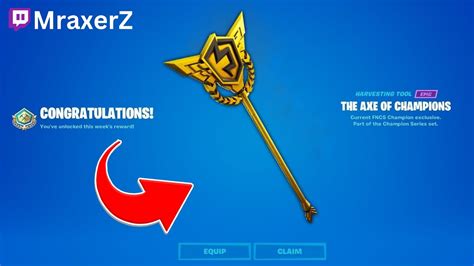 How To Get The Fncs Pickaxe In Fortnite Working 2023 Youtube