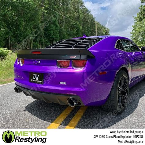 M Gloss Plum Explosion Vinyl Wrap Gp