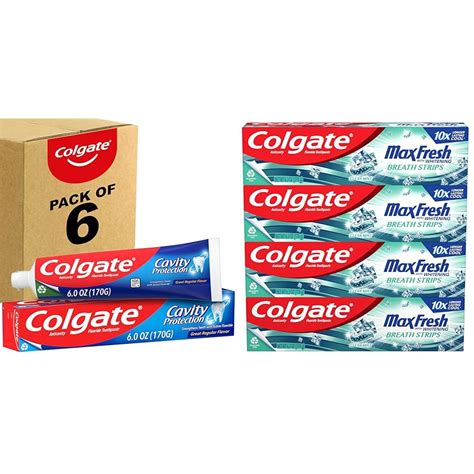 Colgate Cavity Protection Regular Fluoride Toothpaste White 6 Oz