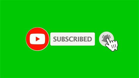 Subscribe Button Green Screen Bell Icon Green Screen Video Artofit