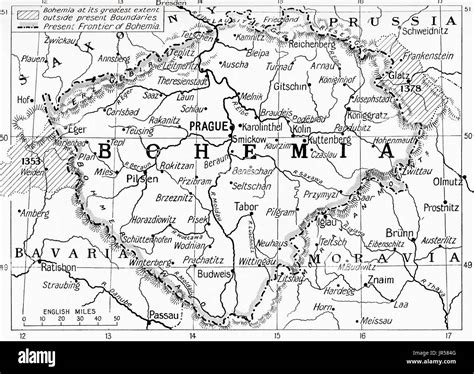 Kingdom Of Bohemia Map