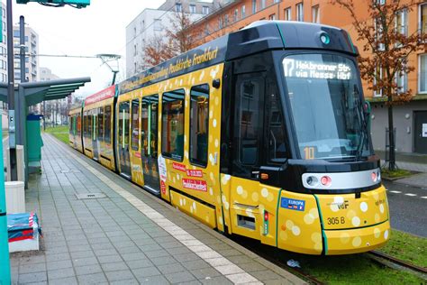 Frankfurts Neue Vgf Alstom Citadis Sx T Wagen Am In