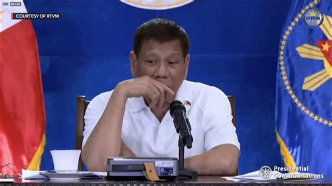 Duterte Slams Robredo Lacson For Likening His Vfa Threat To Extortion