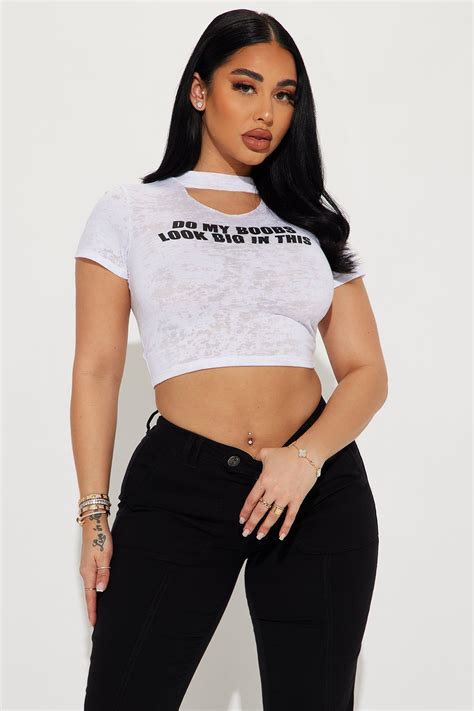 Womens Made You Look Tee Shirt In White Size 3x Fashion Nova