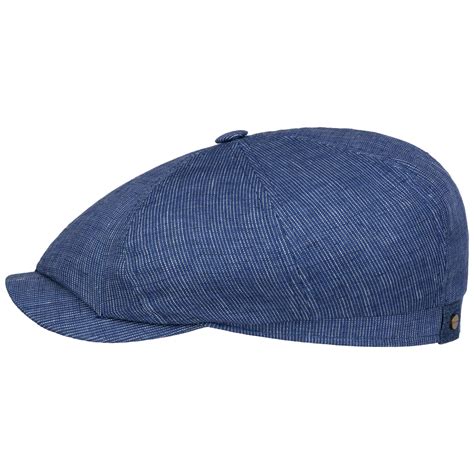 Hatteras Pandico Leinen Flatcap By Stetson