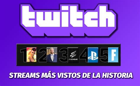 Los 10 streams más vistos en la historia de Twitch