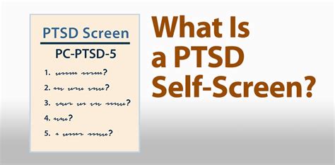 PTSD Screening Day PTSD National Center For PTSD