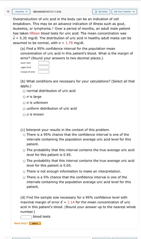 Solved Points Bbunderstat My Notes Ask Chegg