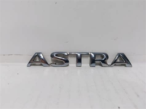 Opel Astra F G Emblemat Znaczek Napis Logo Oryginalny Za Z Z