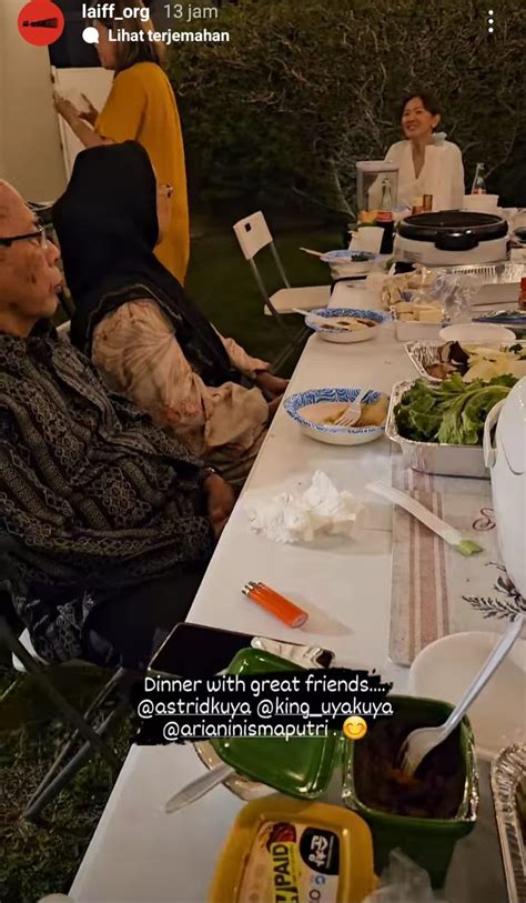 9 Momen Putri Ariani Dinner Bareng Keluarga Uya Kuya Di USA