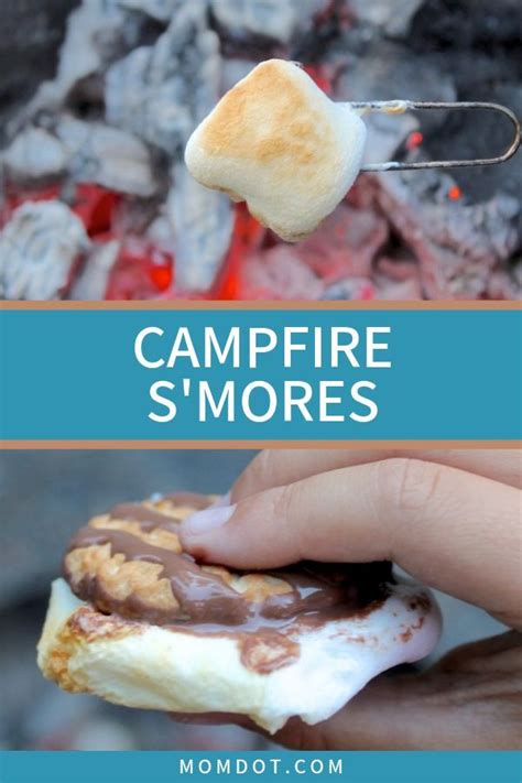 Campfire Smores Two Tasty Recipes Camping Desserts Recipes Easy Desserts