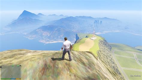 Gta Stunt Sur Une Ile Plus Haute Que Le Mont Chiliad Jamais Vu Ca