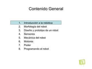 Morfología del robot PPT