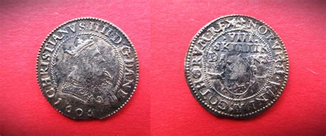 Dänemark Denmark 8 Skilling 1606 Christian IV 15881648 vz übl