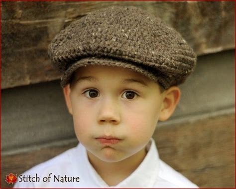 Crochet Pattern The Belmont Scally Cap Newsboy Hat S Hat Pattern