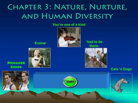 Ppt Chapter 3 Nature Nurture And Human Diversity Powerpoint