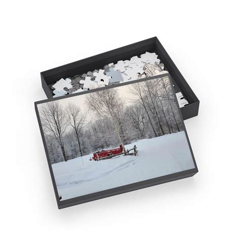 Winter Scene Photo Jigsaw Puzzle Winter Wonderland 96, 252, 500, 1000 ...