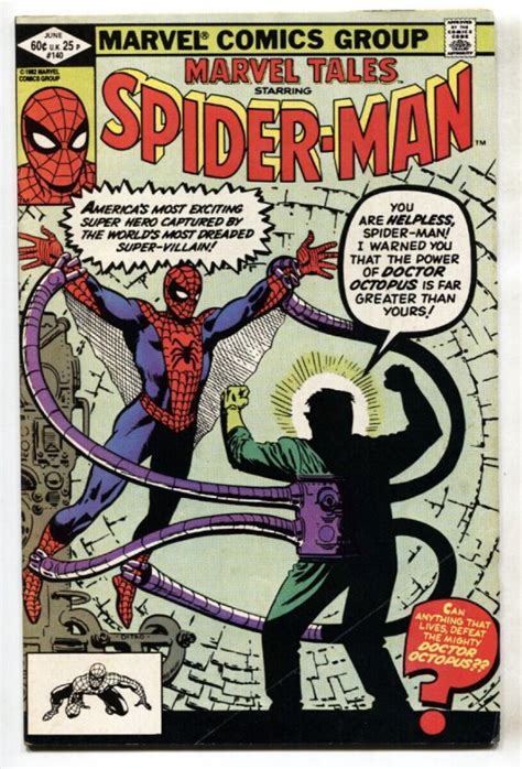 Marvel Tales 140 1982 Amazing Spider Man 3 Reprint Comic Book FN