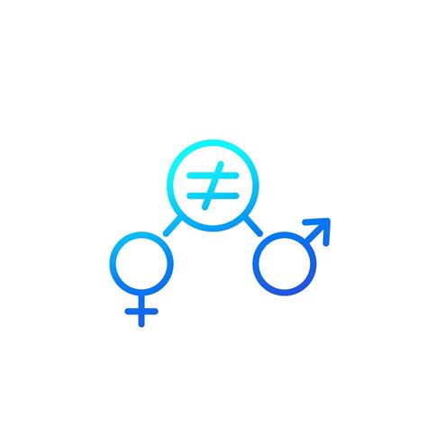 Gender Equity Icon Outline Vector Eps 2061740 Vector Art At Vecteezy