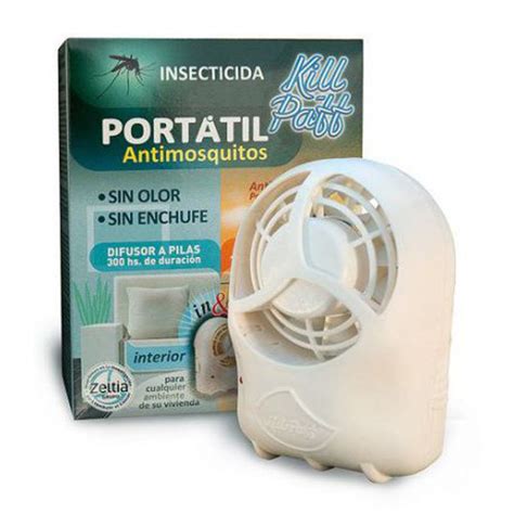 Kill Paff Portatil Antimosquitos Difusor Recambio Insecticida