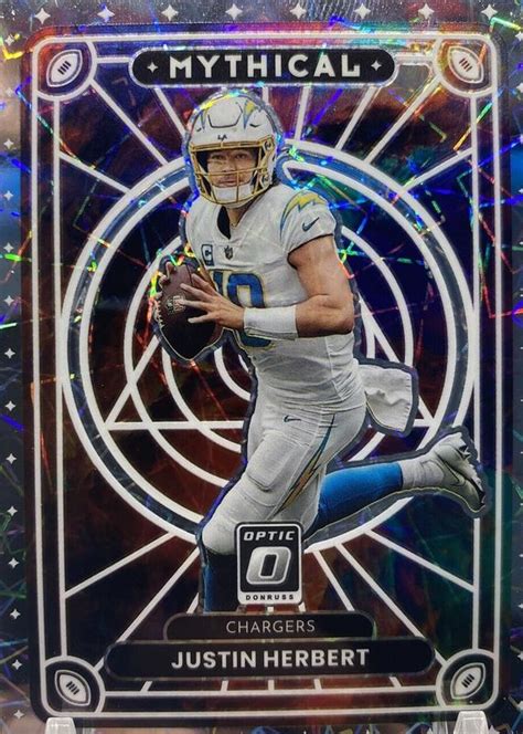 Justin Herbert Optic M Mythical Price Guide Sports Card Investor