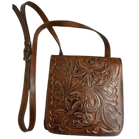 Patricia Nash Girona Tooled Leather Flap Crossbody Ba Gem