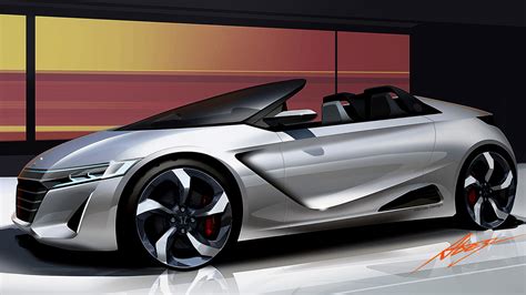 Honda Previews New Convertible Sports Car With S660 Concept