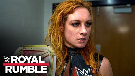 Becky Lynch Reflects On Her Victory Over Asuka At Royal Rumble Wwe