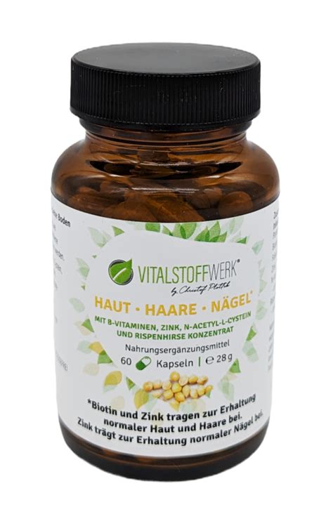 Vitalstoffwerk Haut Haare N Gel Kapseln