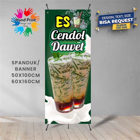 Spanduk Banner Es Dawet Es Cendol C Gratis Memesan Desain Lazada