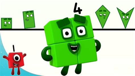 Numberblocks - Learning Shapes | Learn to Count | Learning Blocks - YouTube