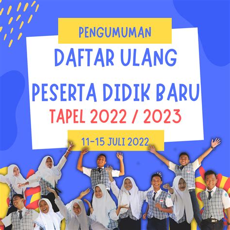 PENDAFTARAN ULANG PPDB TAHUN AJARAN 2022 2023 SMP NEGERI 1 KALIANGET