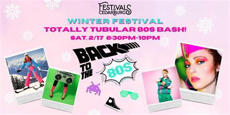 Totally Tubular 80s Bash! | Cedarburg Festivals