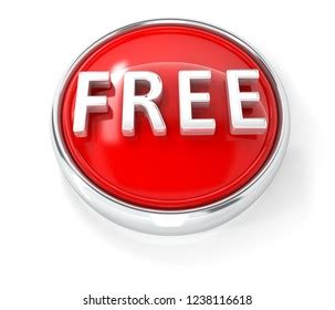 Free Icon On Glossy Red Round Stock Illustration 1238116618 Shutterstock