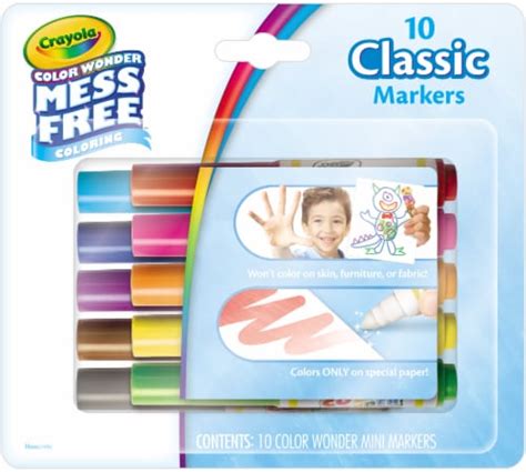 Crayola® Color Wonder Mini Markers, 10 ct - QFC