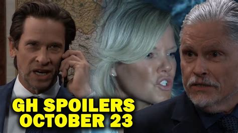 Abc General Hospital Full Episode Monday Gh Spoilers October