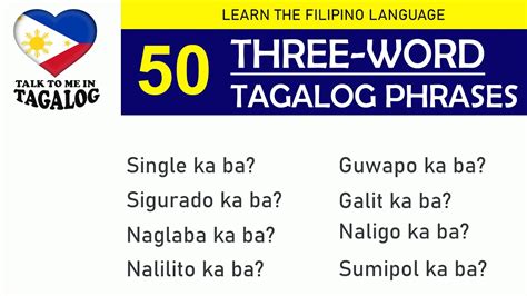 Basic Tagalog Phrases And Greetings Off