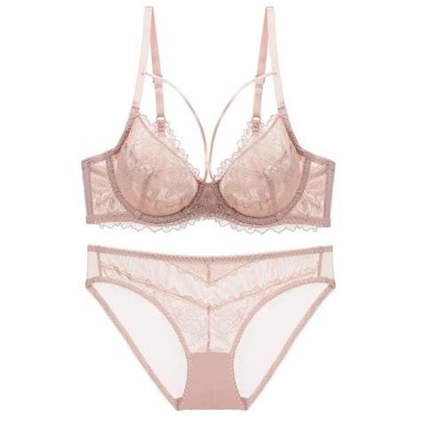 Ensemble Lingerie Femme Dentelle Transparente Ultra Fine Sexy