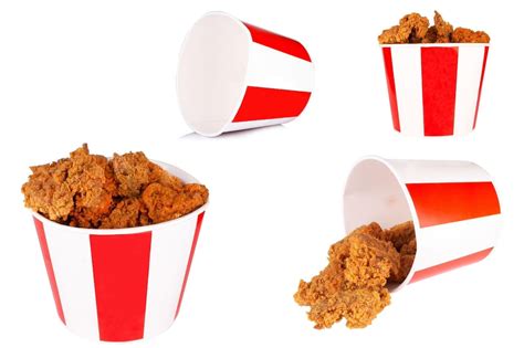 KFC Logo History And Evolution Slant POS