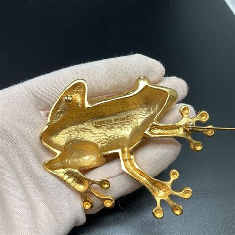 Vintage Signed Doreen Ryan Big Frog Toad Brooch A Ebay