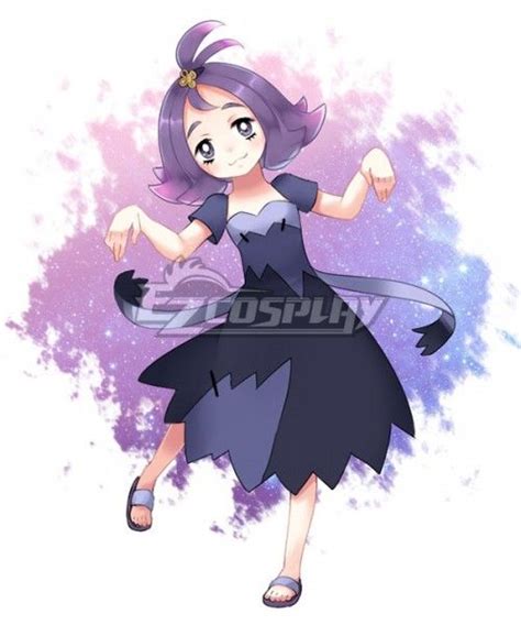 Pokemon Sun And Moon Acerola Cosplay Costume Moon Sun Pokemon